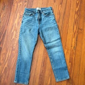 Everlane High Rise Straight, sz 27 Ankle